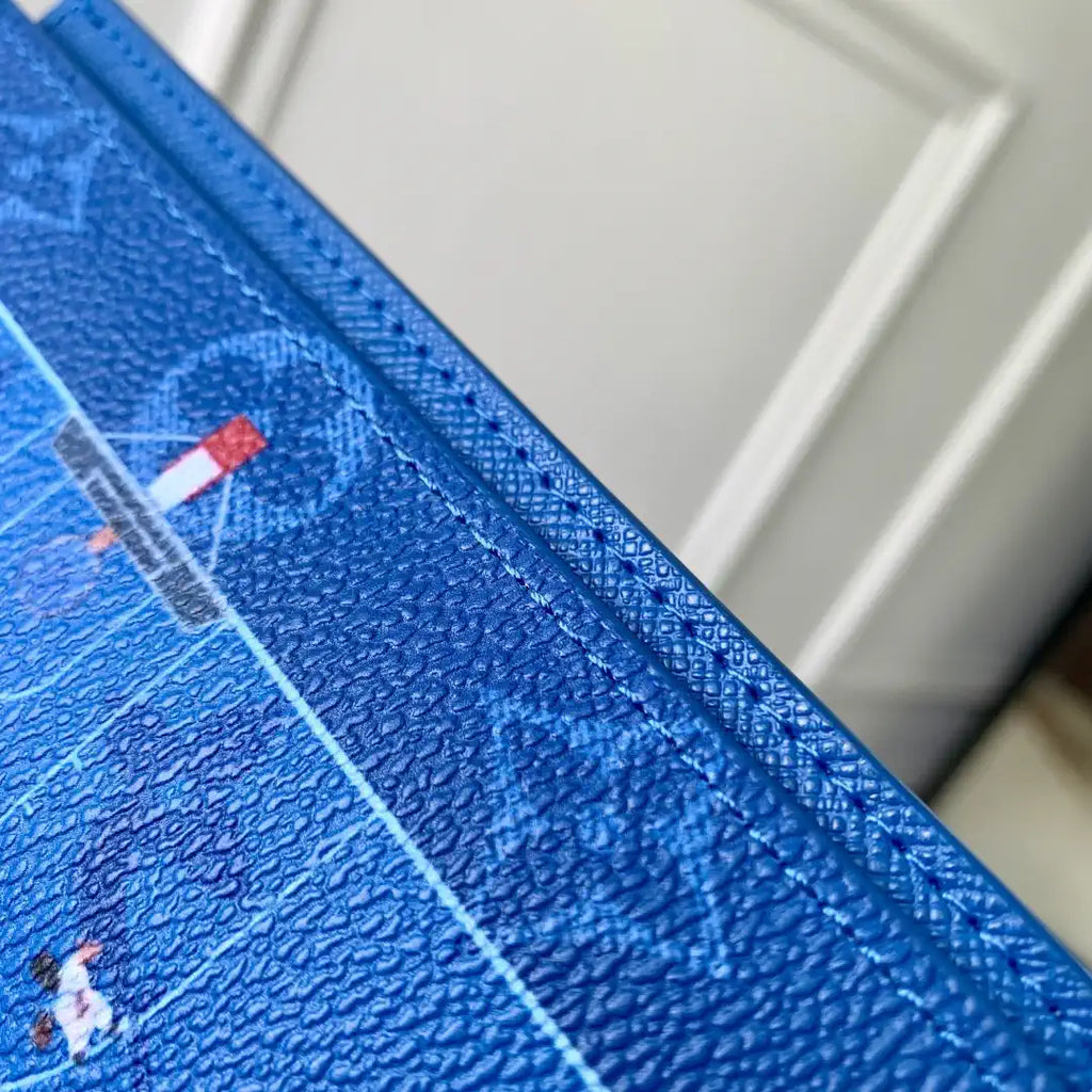 Louis Vuitton LV M14876 Passport Cover Blue