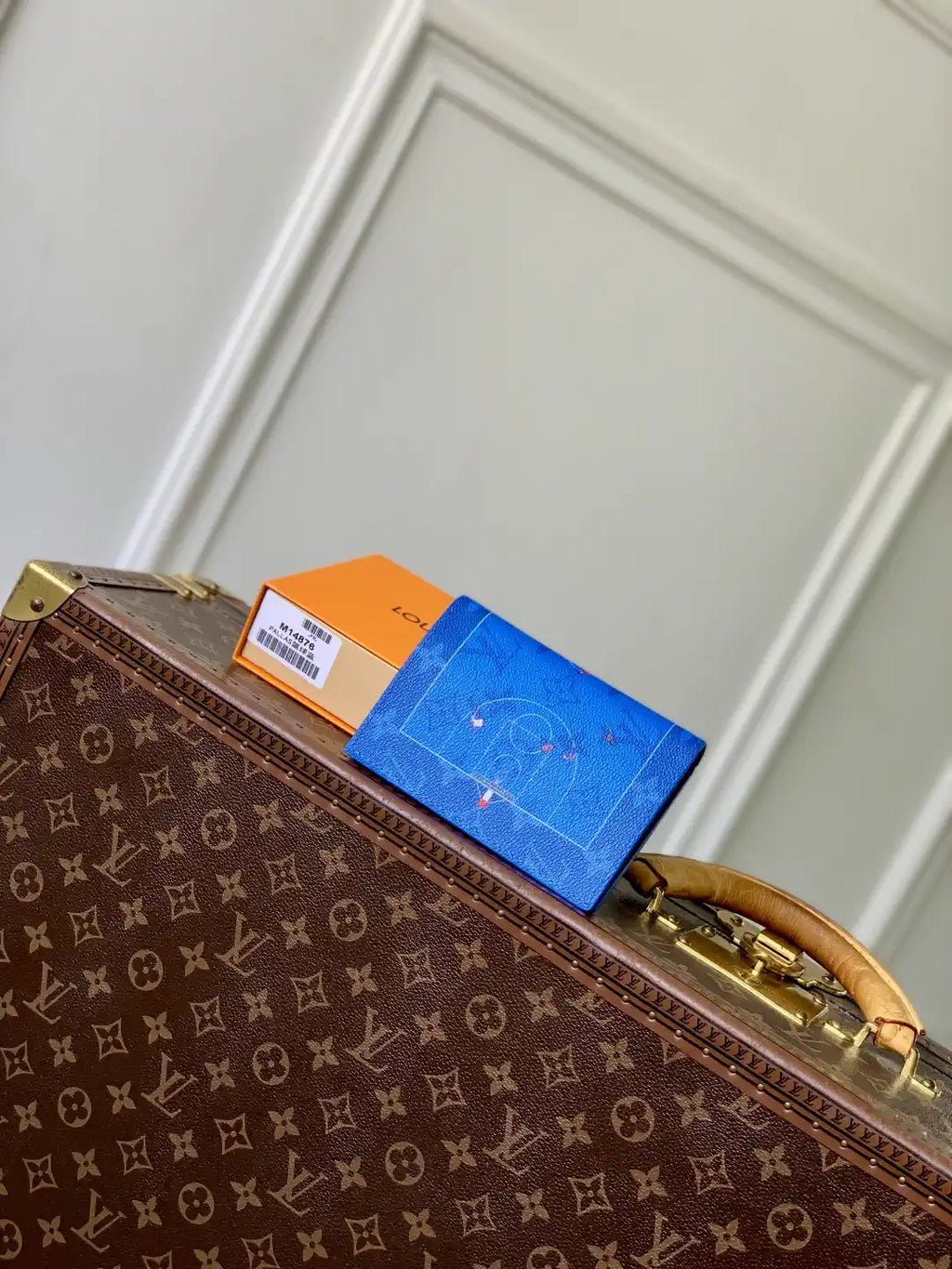 Louis Vuitton LV M14876 Passport Cover Blue