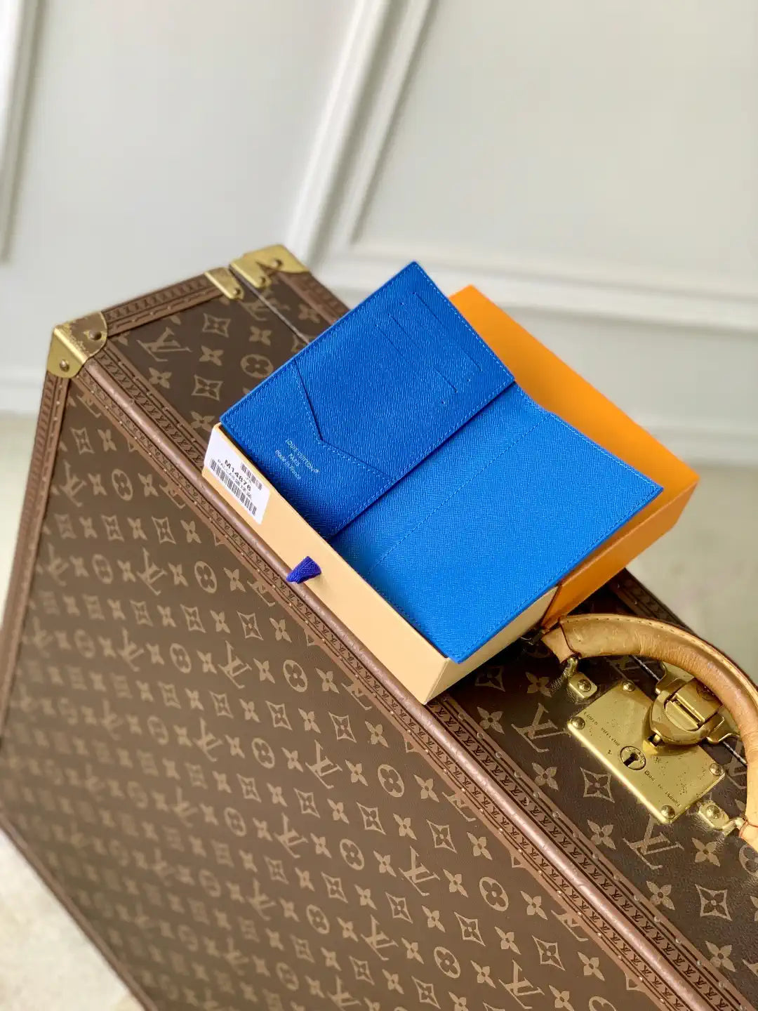 Louis Vuitton LV M14876 Passport Cover Blue