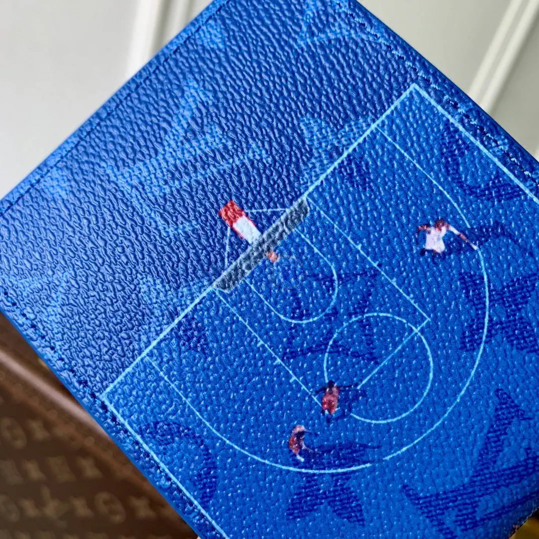 Louis Vuitton LV M14879 Slender Wallet Blue