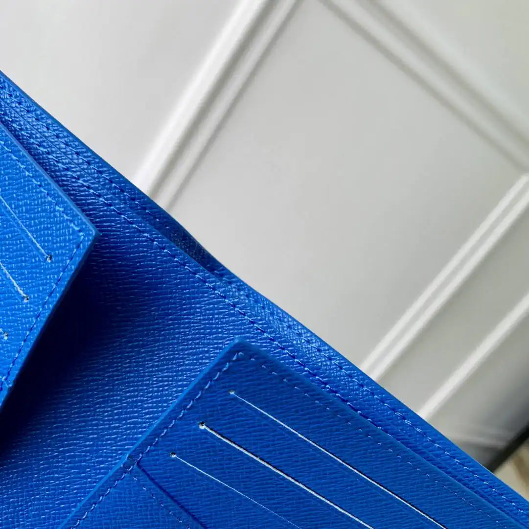 Louis Vuitton LV M14879 Slender Wallet Blue