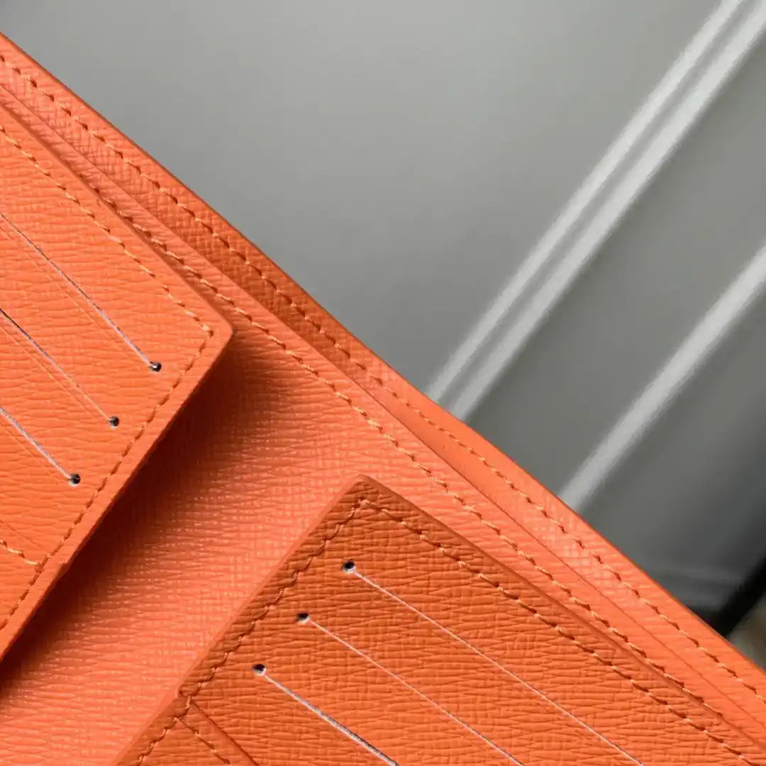 Louis Vuitton LV M14879 Slender Wallet Orange