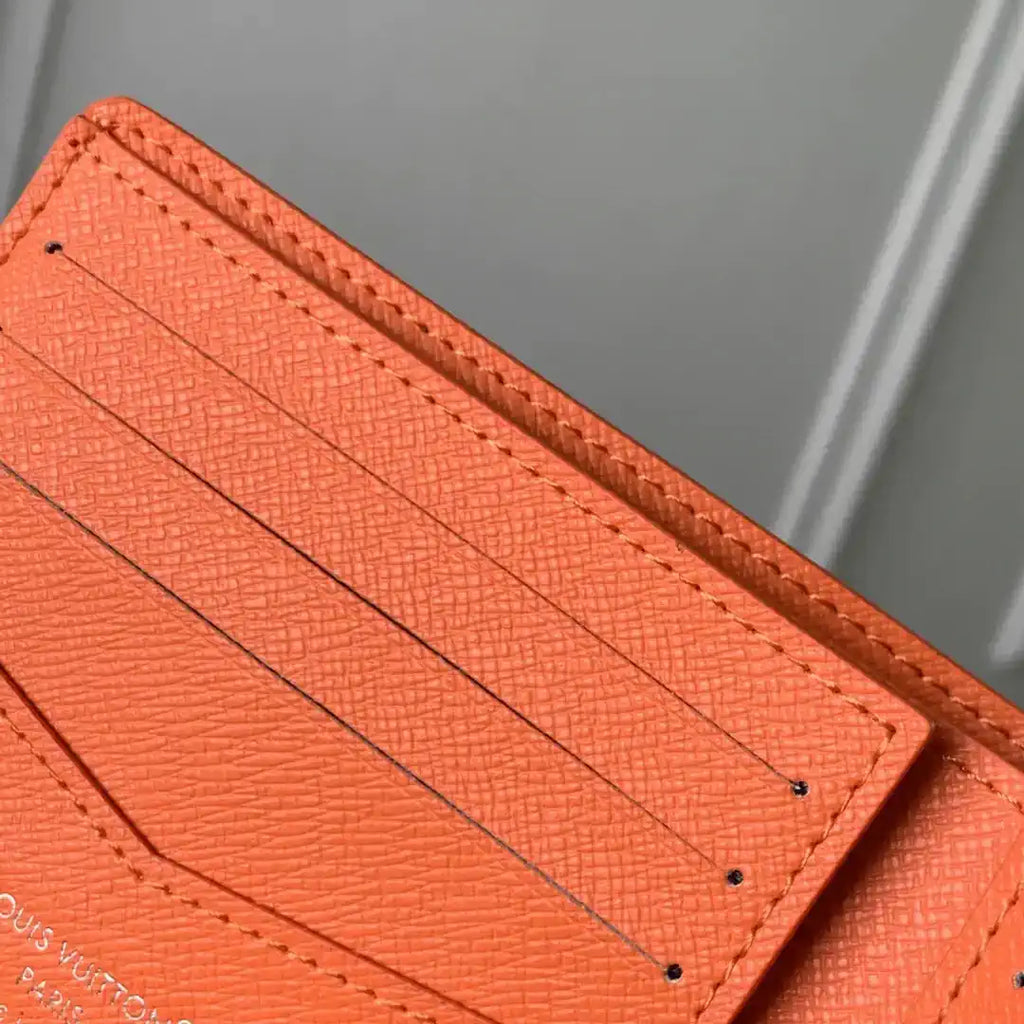 Louis Vuitton LV M14879 Slender Wallet Orange