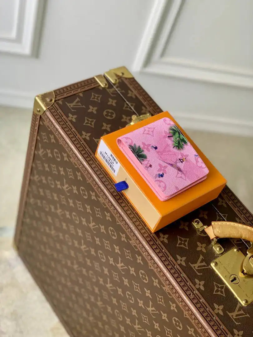 Louis Vuitton LV M14879 Slender Wallet Pink