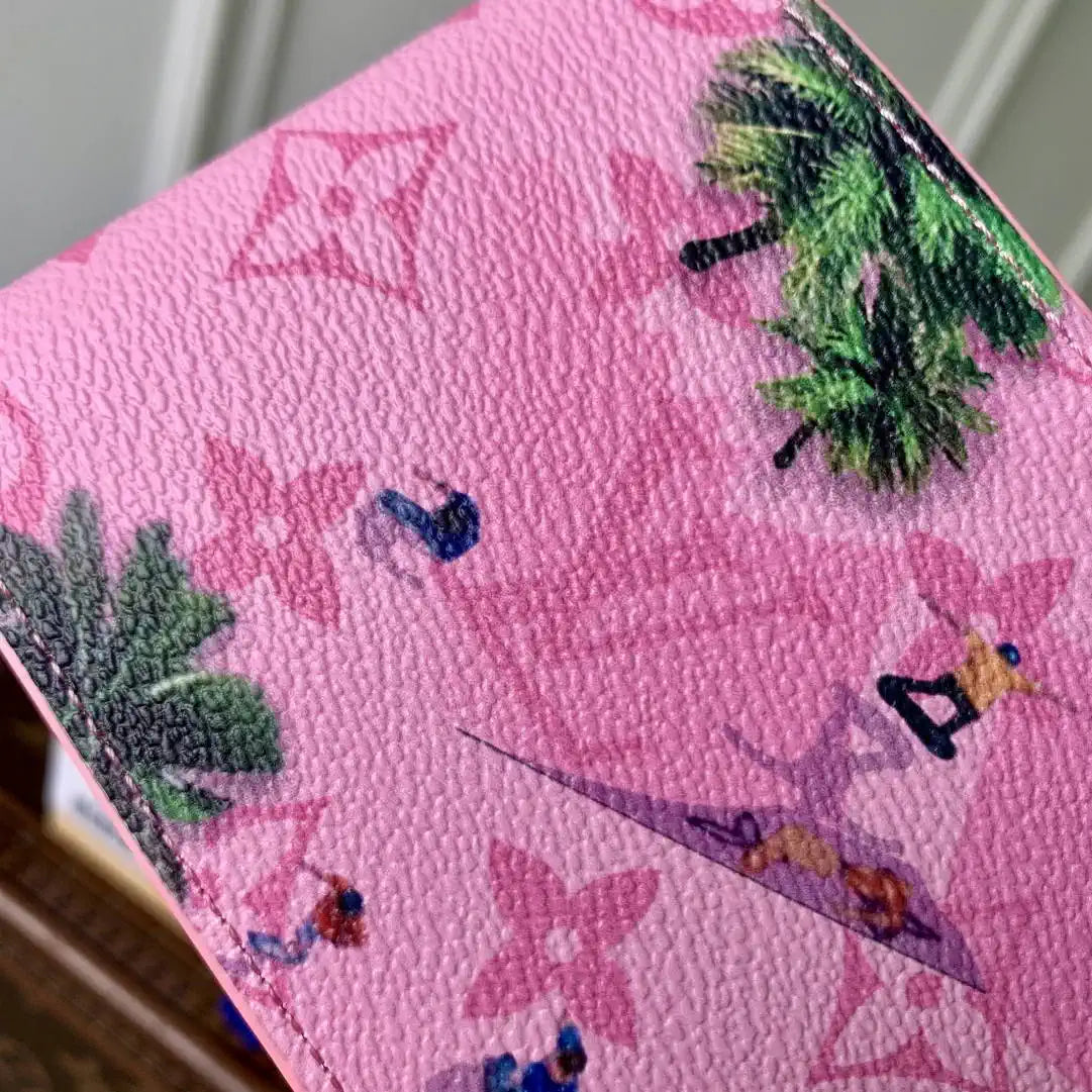 Louis Vuitton LV M14879 Slender Wallet Pink