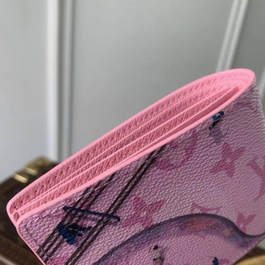 Louis Vuitton LV M14879 Slender Wallet Pink