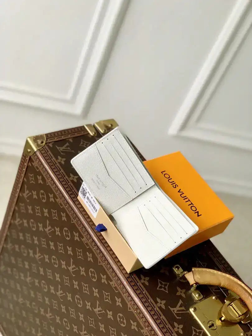 Louis Vuitton LV M14879 Slender Wallet White