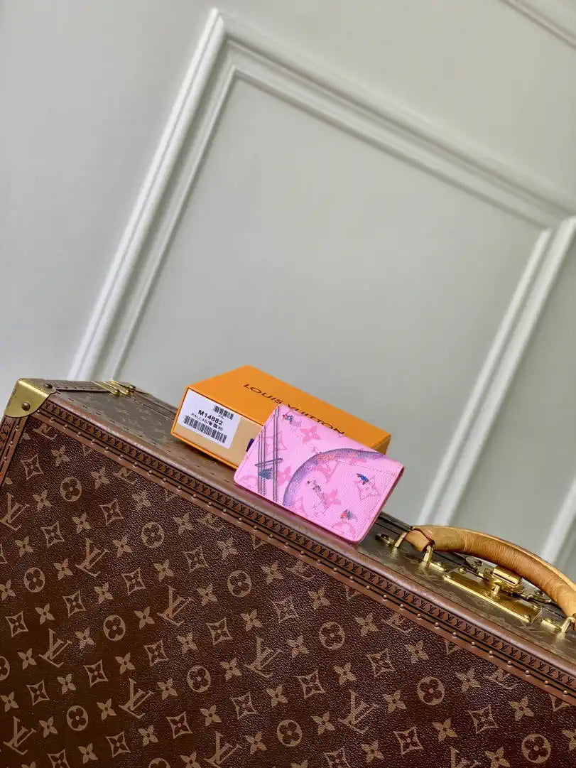 Louis Vuitton LV M14882 Pocket Organizer Pink