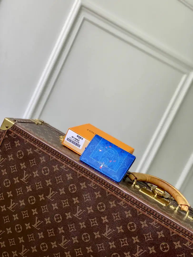 Louis Vuitton LV M14882 Pocket Organizer Blue