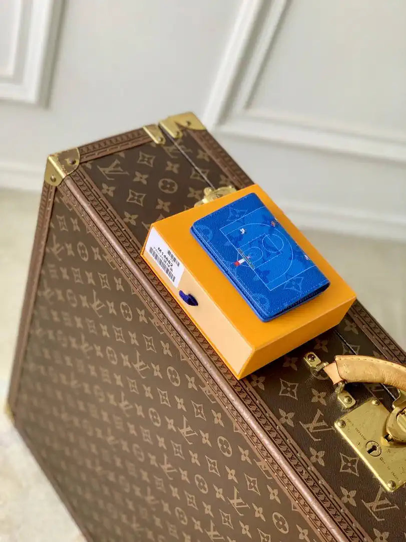 Louis Vuitton LV M14882 Pocket Organizer Blue