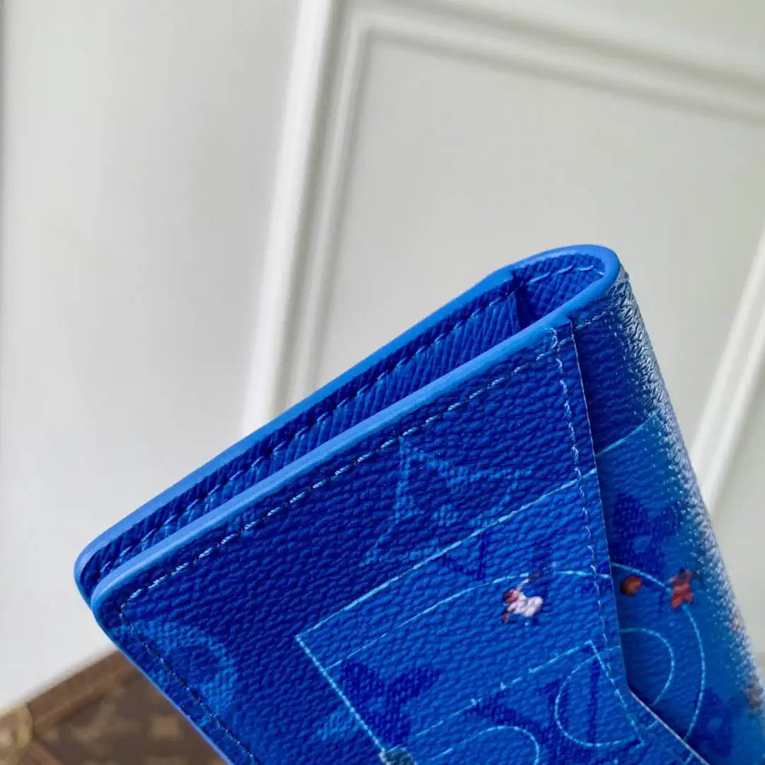 Louis Vuitton LV M14882 Pocket Organizer Blue