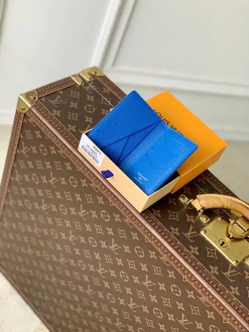 Louis Vuitton LV M14882 Pocket Organizer Blue