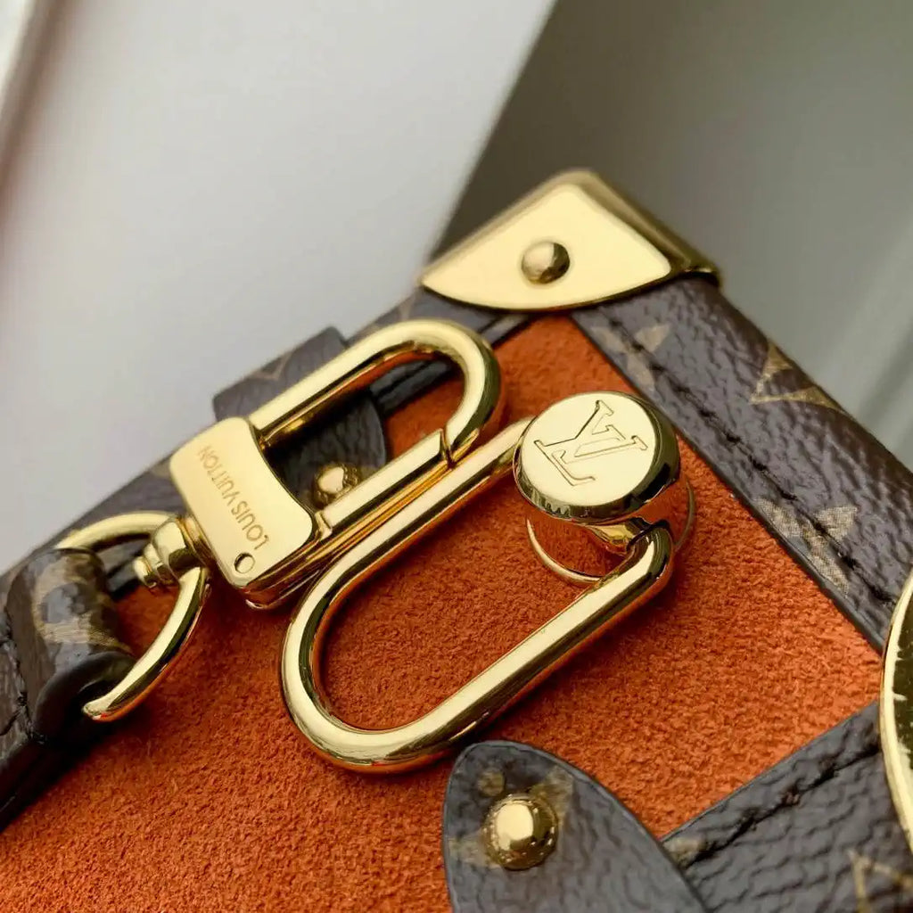 Louis Vuitton LV M15072 Side Trunk MM Bag Tan