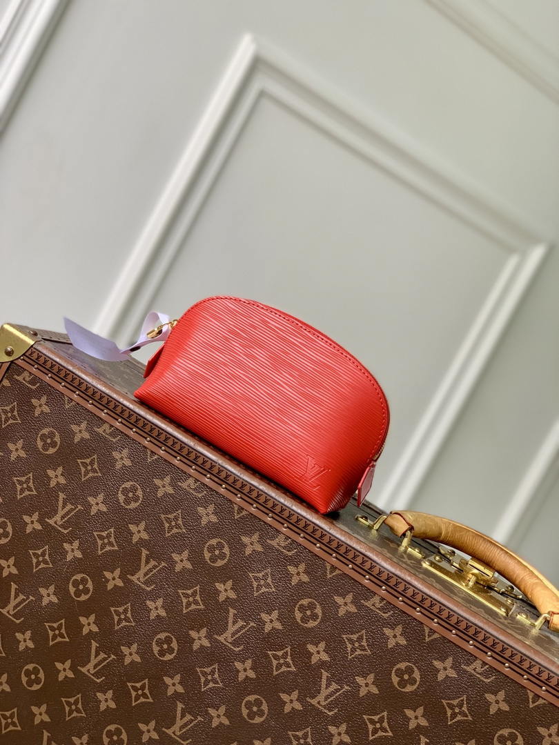 Louis Vuitton LV M15198 Cosmetic Pouch PM Red