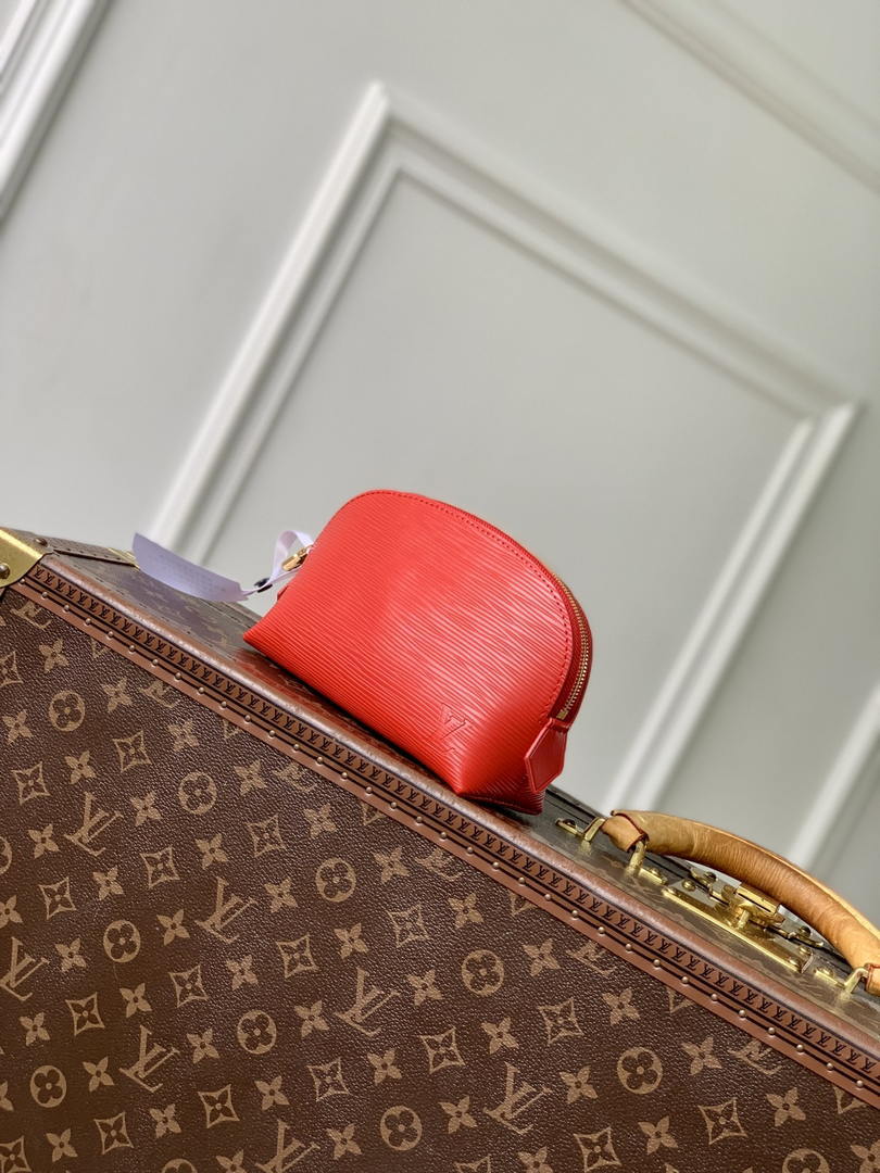 Louis Vuitton LV M15198 Cosmetic Pouch PM Red