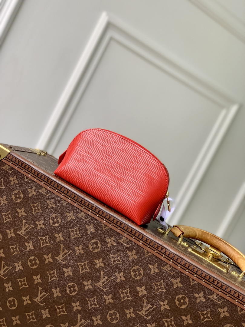 Louis Vuitton LV M15198 Cosmetic Pouch PM Red