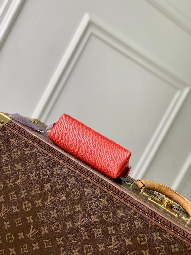 Louis Vuitton LV M15198 Cosmetic Pouch PM Red