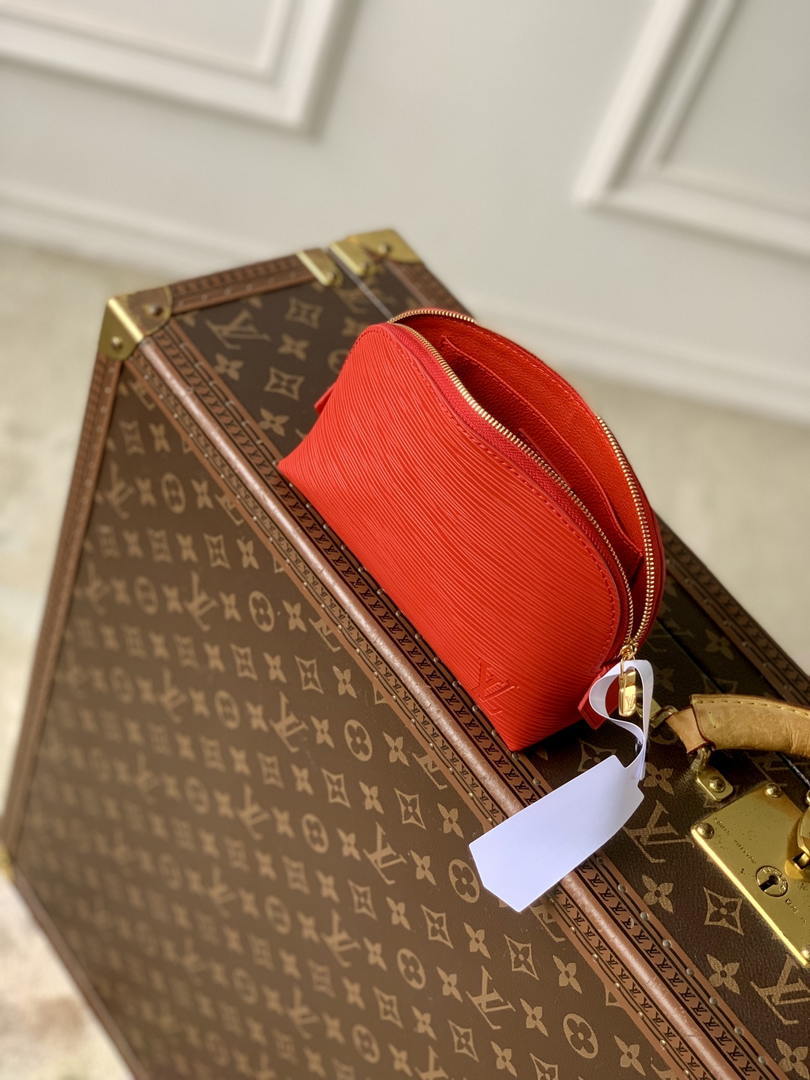 Louis Vuitton LV M15198 Cosmetic Pouch PM Red