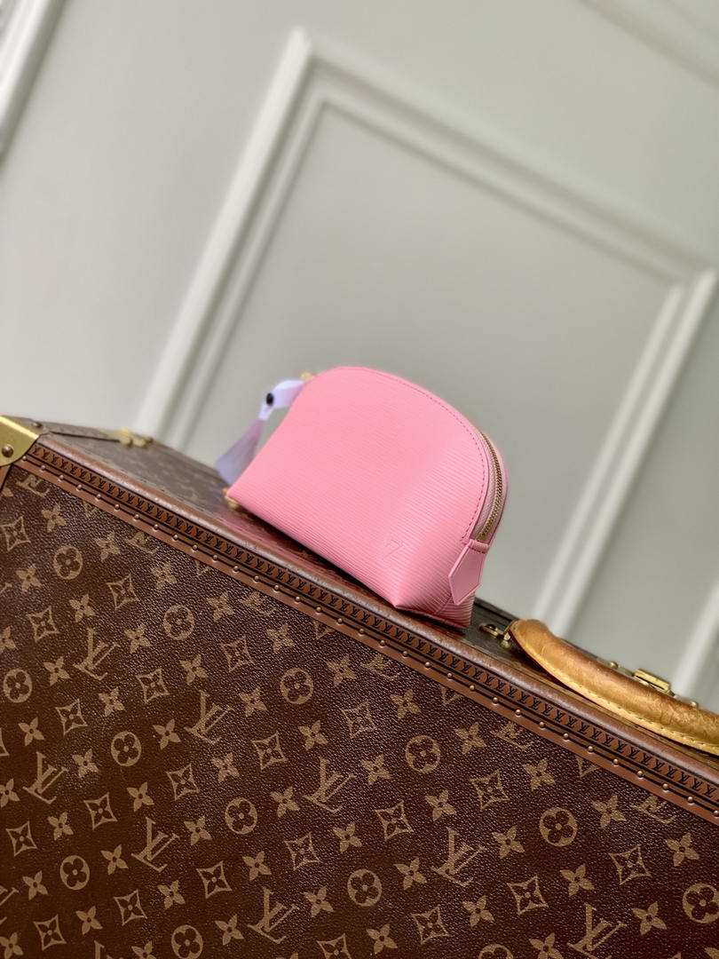 Louis Vuitton LV M15198 Cosmetic Pouch PM Pink