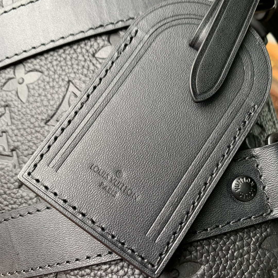 Louis Vuitton LV M20900 Keepall Bandouliere 25 Taurillon Monogram Black - Default Title - View 5