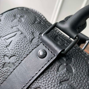 Louis Vuitton LV M20900 Keepall Bandouliere 25 Taurillon Monogram Black - Default Title - View 6