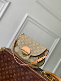 Louis Vuitton LV M27210 Sunset Handbag Khaki Denim