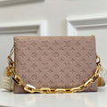 Louis Vuitton LV M21276 Coussin MM Bag Taupe - Default Title - View 1
