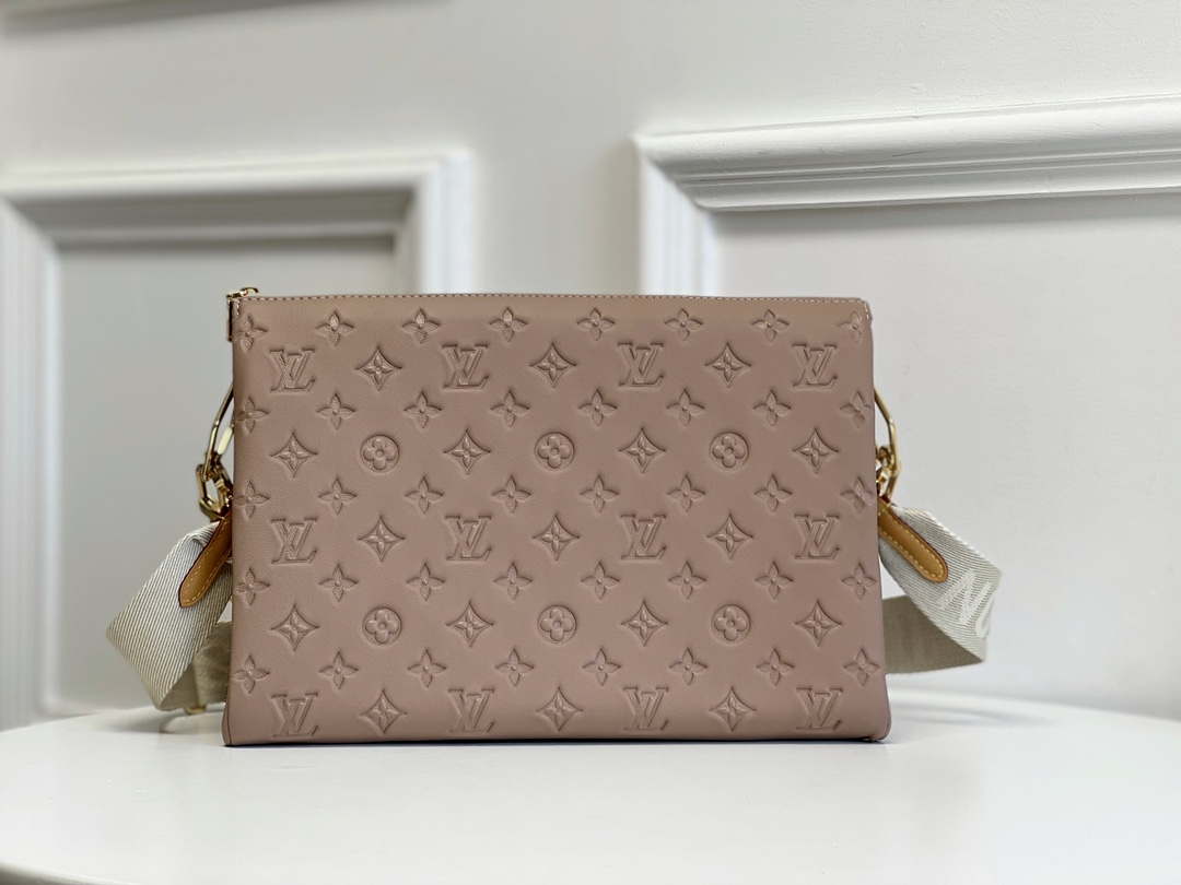 Louis Vuitton LV M21276 Coussin MM Bag Taupe - Default Title - View 2