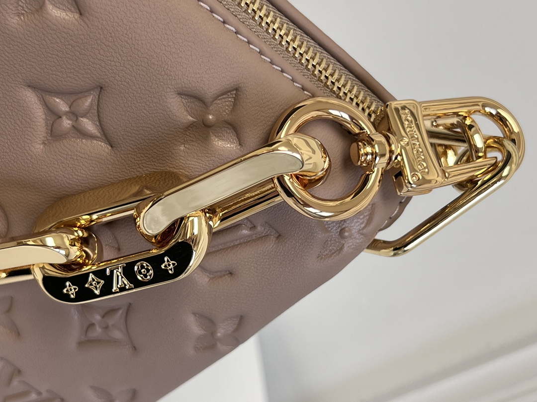 Louis Vuitton LV M21276 Coussin MM Bag Taupe - Default Title - View 7