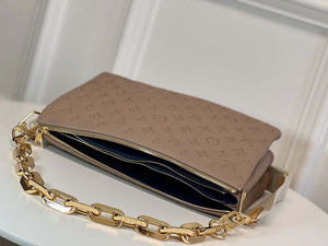 Louis Vuitton LV M21276 Coussin MM Bag Taupe - Default Title - View 8
