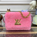 Louis Vuitton LV M21320 Twist MM Handbag Pink - Default Title - View 1