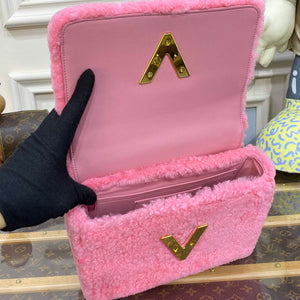 Louis Vuitton LV M21320 Twist MM Handbag Pink - Default Title - View 9