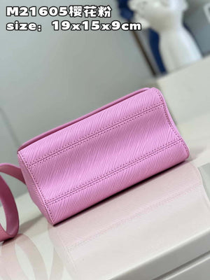 Louis Vuitton LV M21605 Twist PM Bag Epi Rose Red - Default Title - View 7