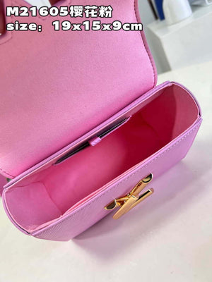 Louis Vuitton LV M21605 Twist PM Bag Epi Rose Red - Default Title - View 9