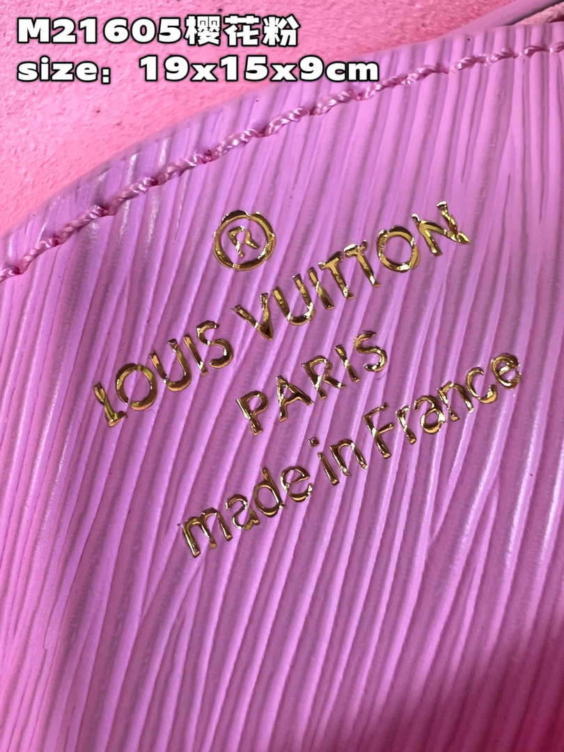 Louis Vuitton LV M21605 Twist PM Bag Epi Rose Red - Default Title - View 10