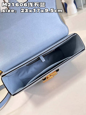 Louis Vuitton LV M21606 Twist MM Bag Epi Blue - Default Title - View 8