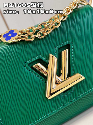 Louis Vuitton LV M21649 Twist PM Bag Epi Green - Default Title - View 3