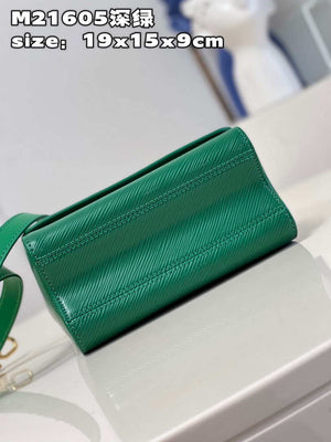 Louis Vuitton LV M21649 Twist PM Bag Epi Green - Default Title - View 6
