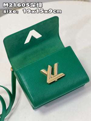 Louis Vuitton LV M21649 Twist PM Bag Epi Green - Default Title - View 7