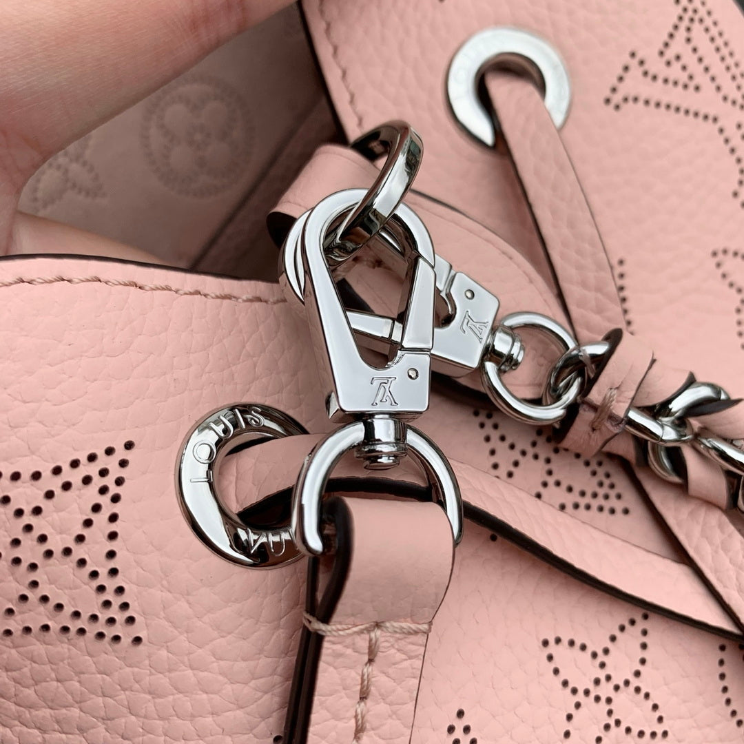 Louis Vuitton LV M23195 Bella Mahina Bucket Bag Rose Jasmin - Default Title - View 5
