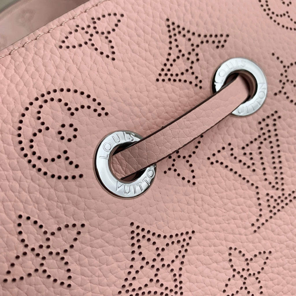 Louis Vuitton LV M23195 Bella Mahina Bucket Bag Rose Jasmin