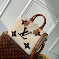 Louis Vuitton LV M23468 Speedy Bandouliere  25 Bag Cream/Brown - Default Title - View 1