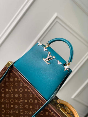 Louis Vuitton LV M23766 Capucines BB Handbag Green - Default Title - View 1