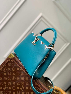 Louis Vuitton LV M23766 Capucines BB Handbag Green - Default Title - View 2
