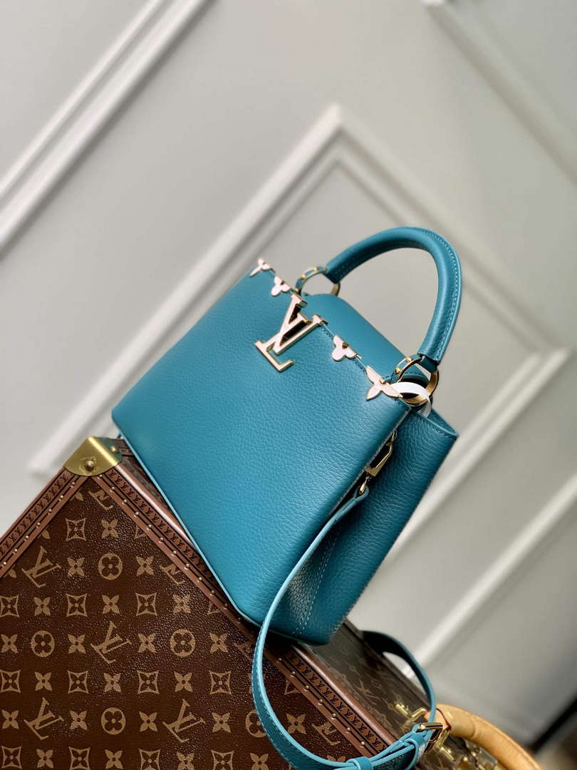 Louis Vuitton LV M23766 Capucines BB Handbag Green - Default Title - View 2