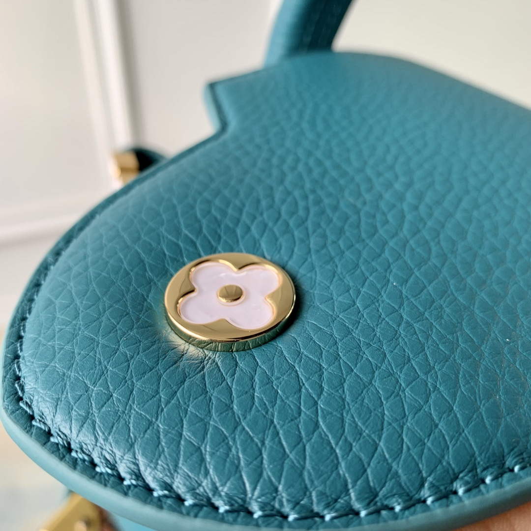 Louis Vuitton LV M23766 Capucines BB Handbag Green - Default Title - View 7