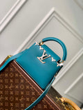 Louis Vuitton LV M23766 Capucines Mini Handbag Green
