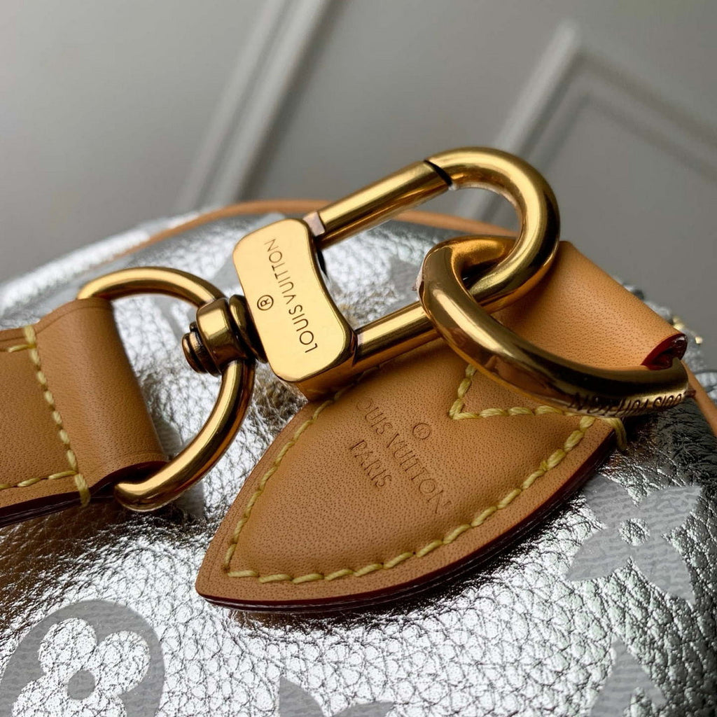 Louis Vuitton LV M24443 Speedy P9 Bandouliere 25 Bag Silvery