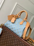 Louis Vuitton LV M24443 Speedy P9 Bandoulière 25 Bag Sky Blue