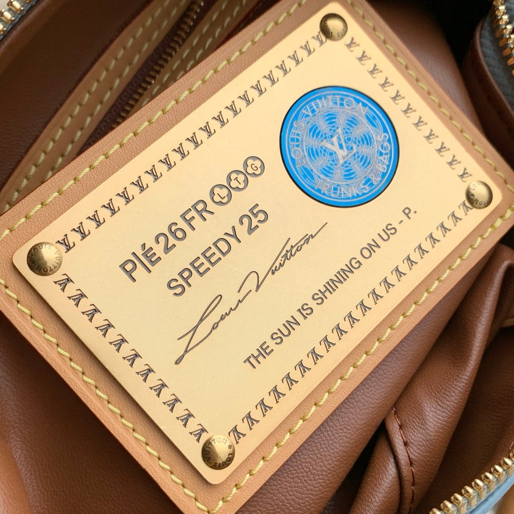 Louis Vuitton LV M24443 Speedy P9 Bandoulière 25 Bag Sky Blue
